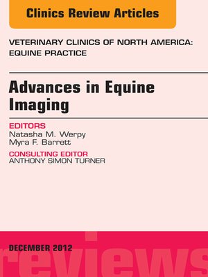 cover image of Advances in Equine Imaging, an Issue of Veterinary Clinics